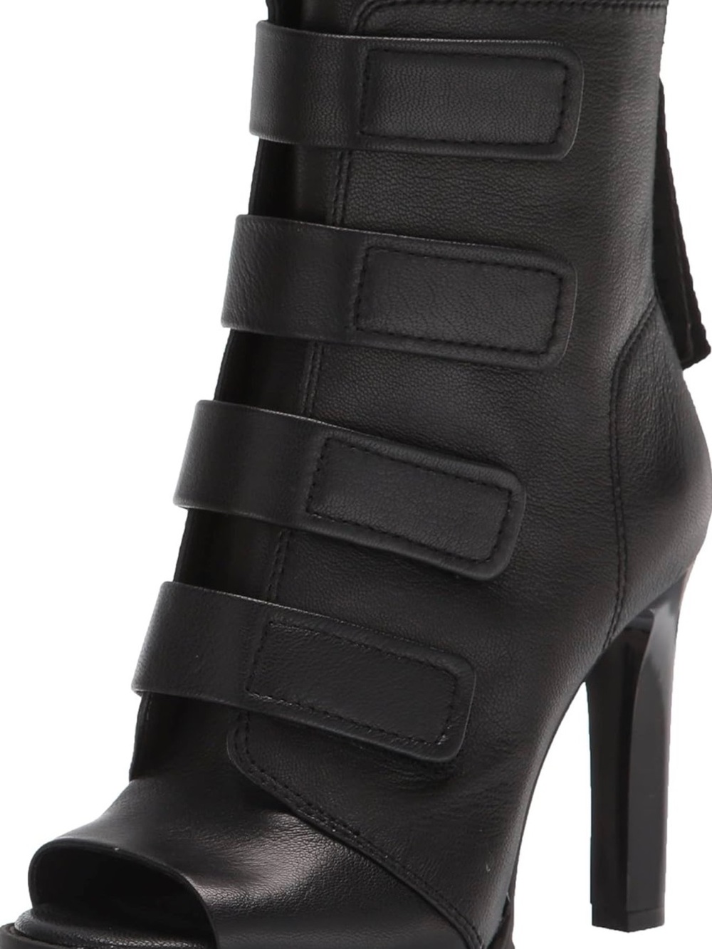 DKNY Peep-toe bootie sandal